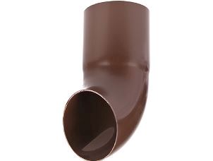 Udkaster 110 mm brun