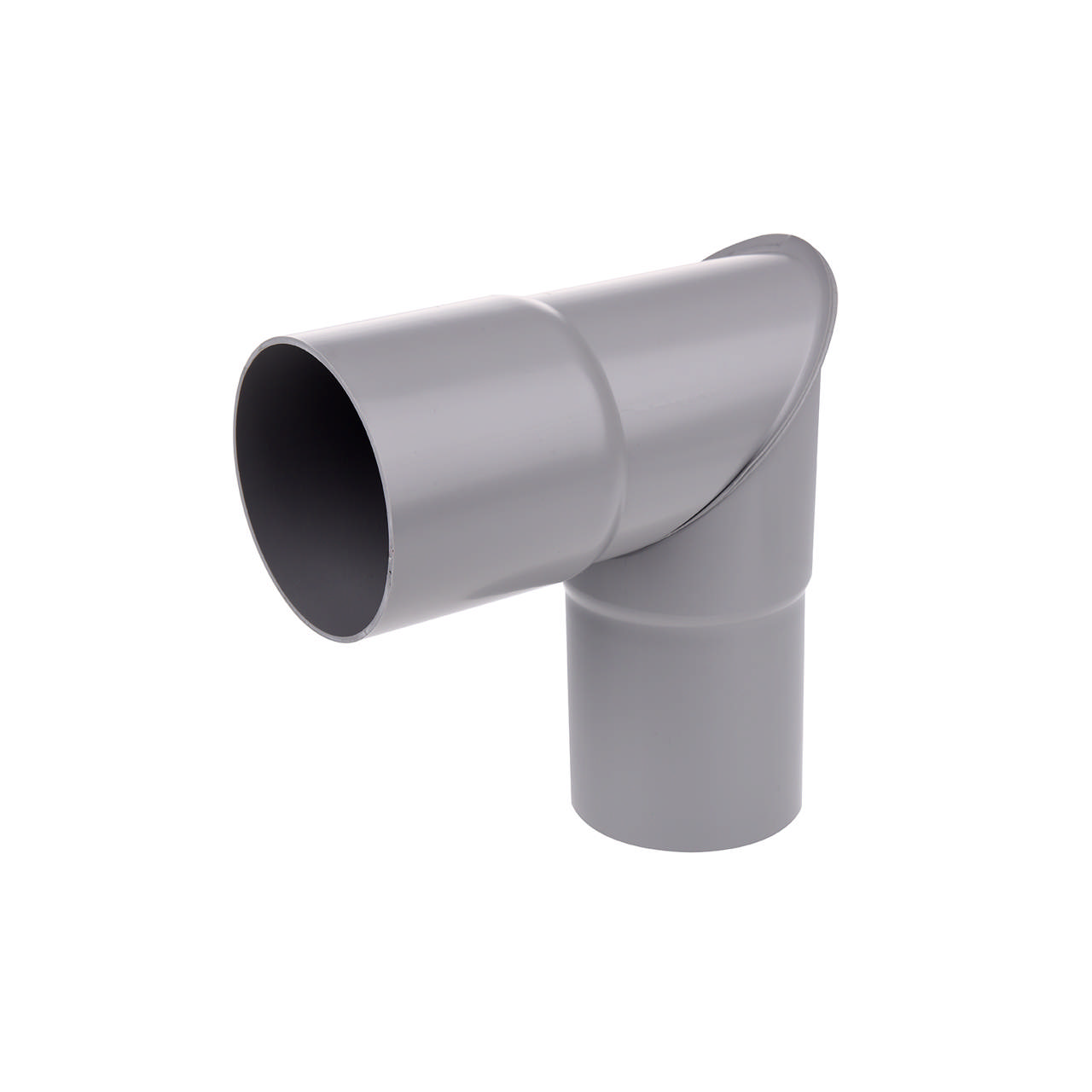 Knærør PVC 110 mm 90° grå