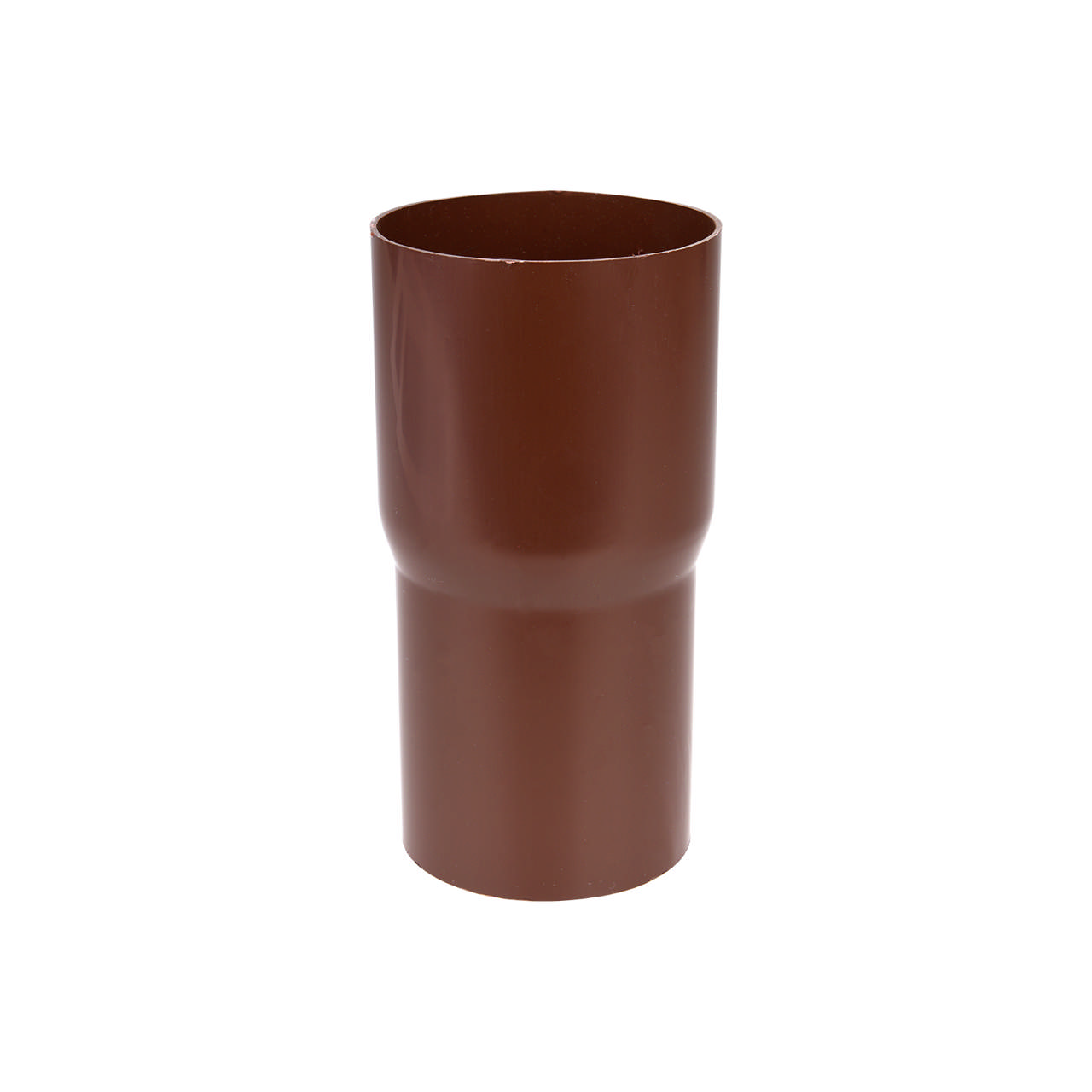 Rørmuffe PVC 75 mm brun