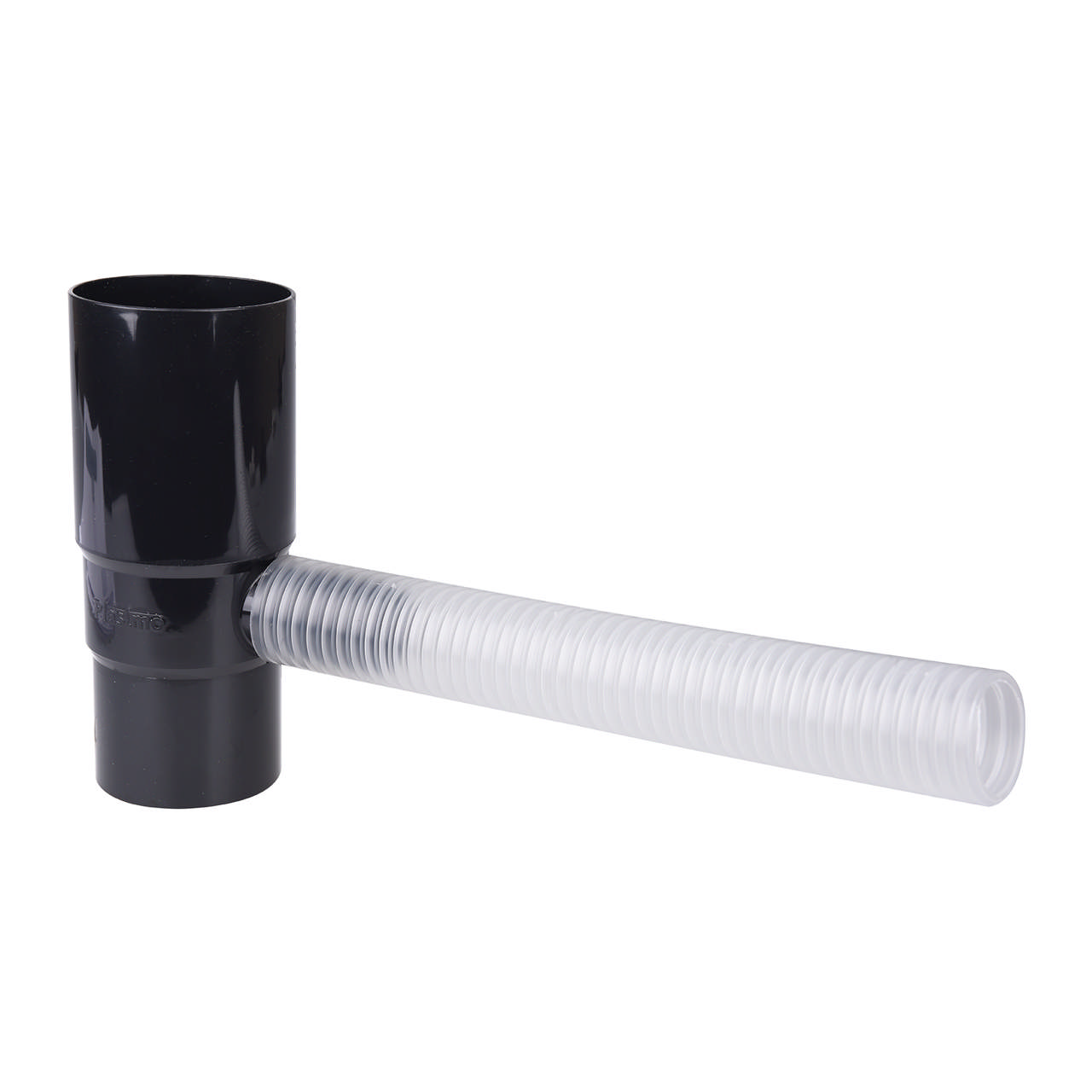 Vandudtag PVC 75 mm m/flex sort
