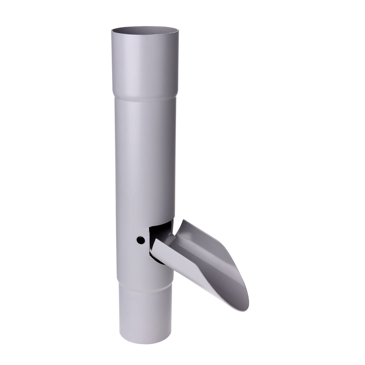 Vandudviser PVC m/klap 90 mm grå