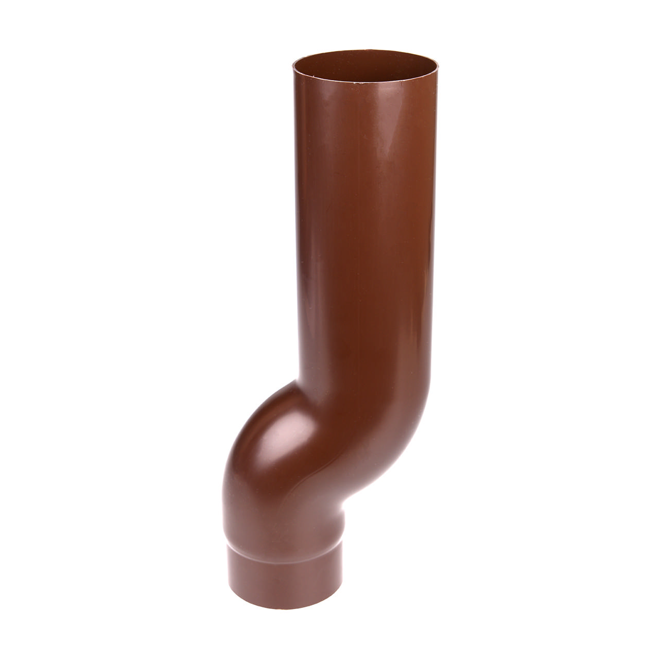 Nedførsel PVC 75 mm brun