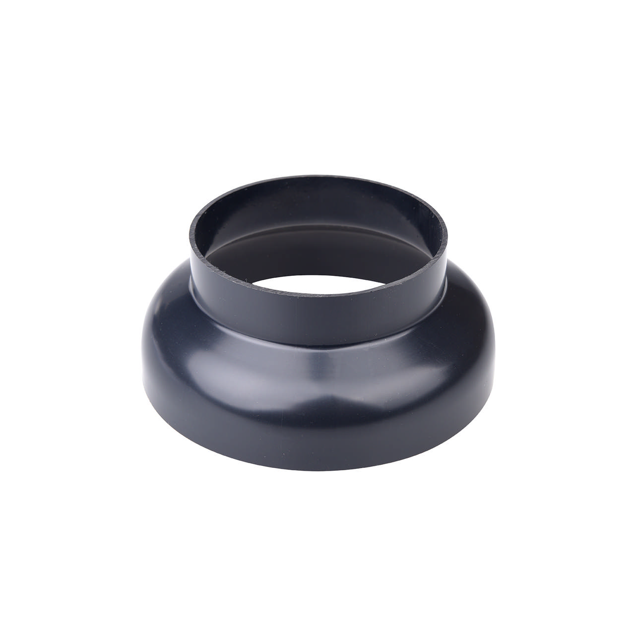 Krave PVC 75 mm sort 110 mm
