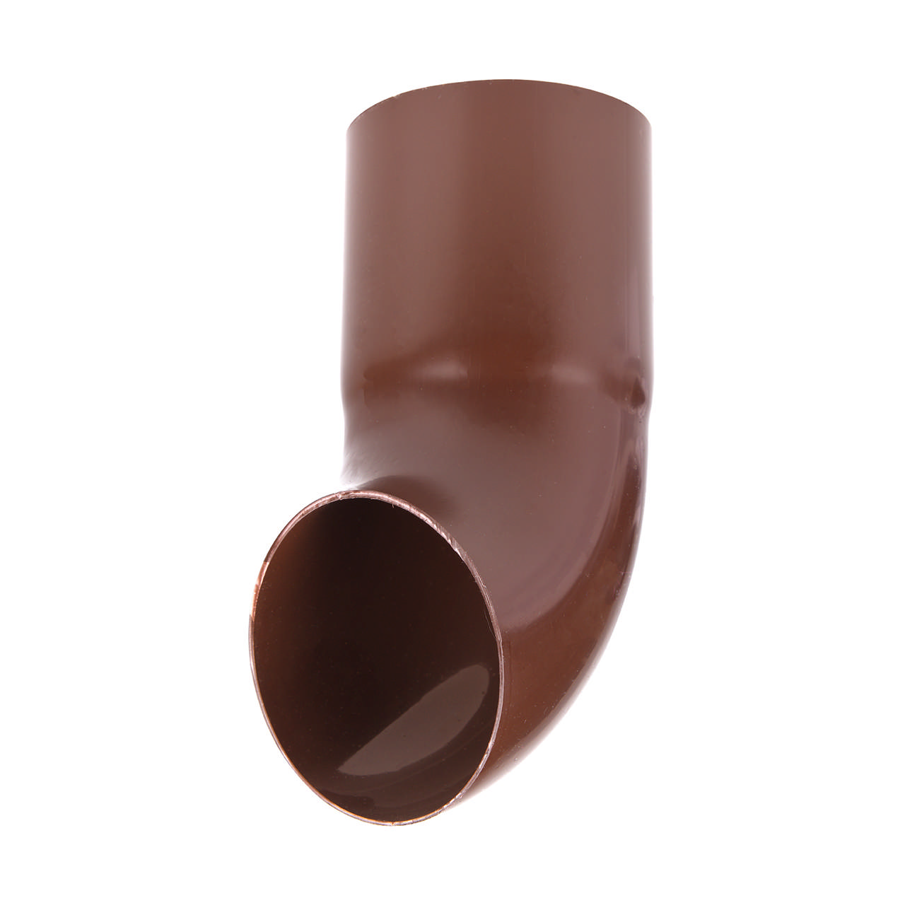 Udkaster PVC 90 mm brun