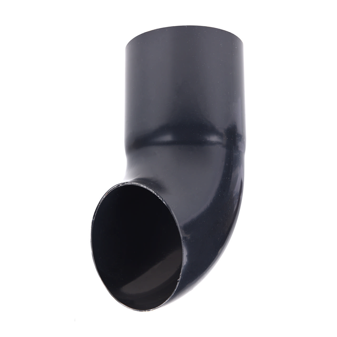Udkaster PVC 90 mm sort