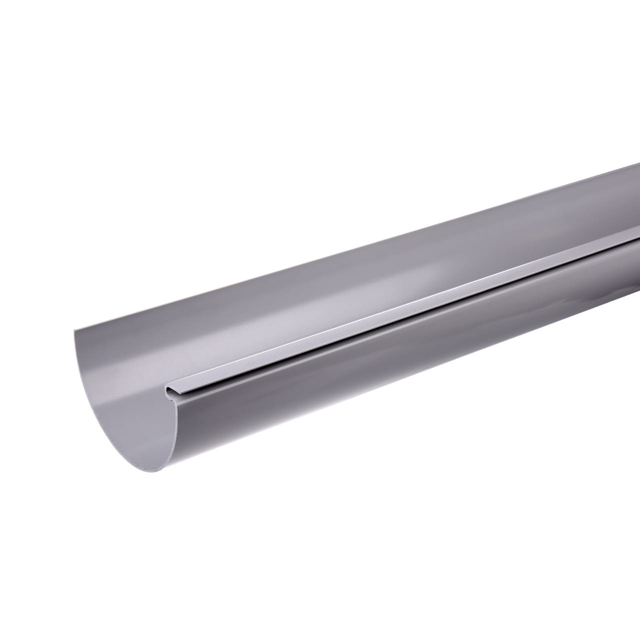 Tagrende PVC nr. 10 grå 6 m