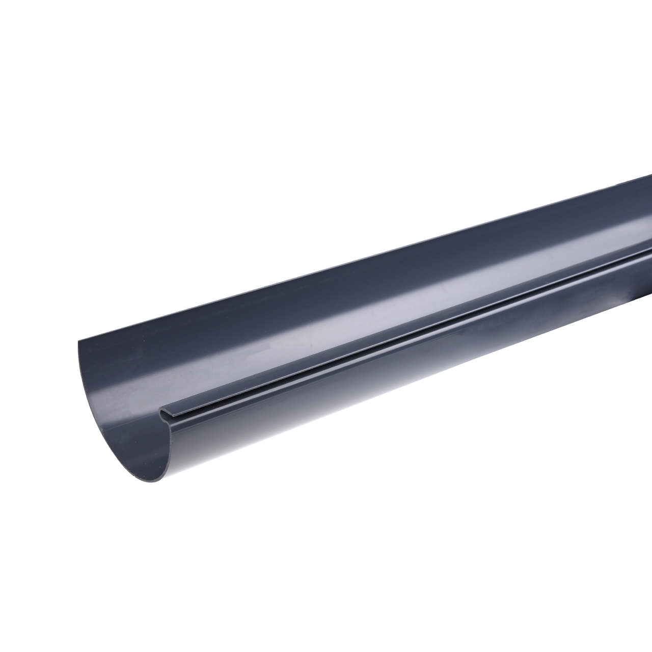 Tagrende PVC nr. 12 grafit 3 m