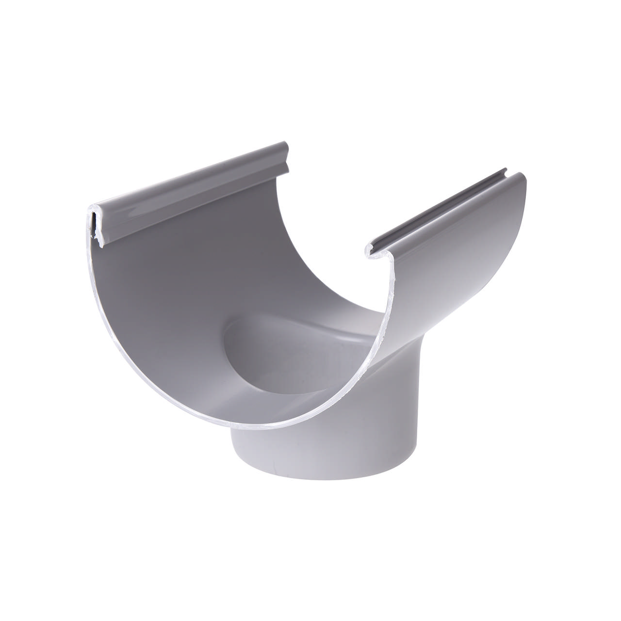 Tudstykke PVC 12/75 grå