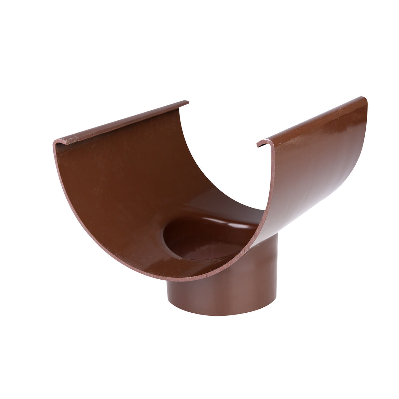 Tudstykke PVC 12/75 brun