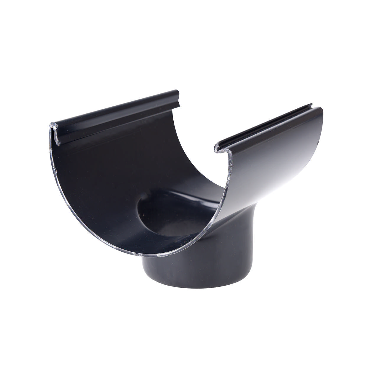 Tudstykke PVC 12/110 sort