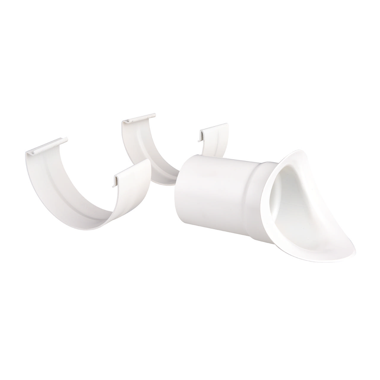 Justerbart PVC tudstk. 11/90 hvid