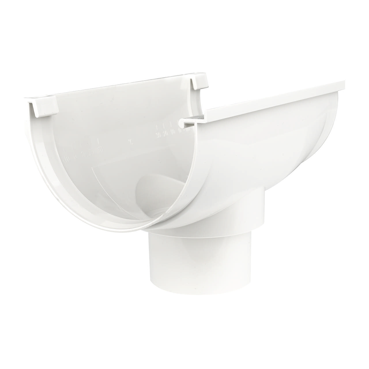 Expansionstudstk. PVC 11/75 hvid