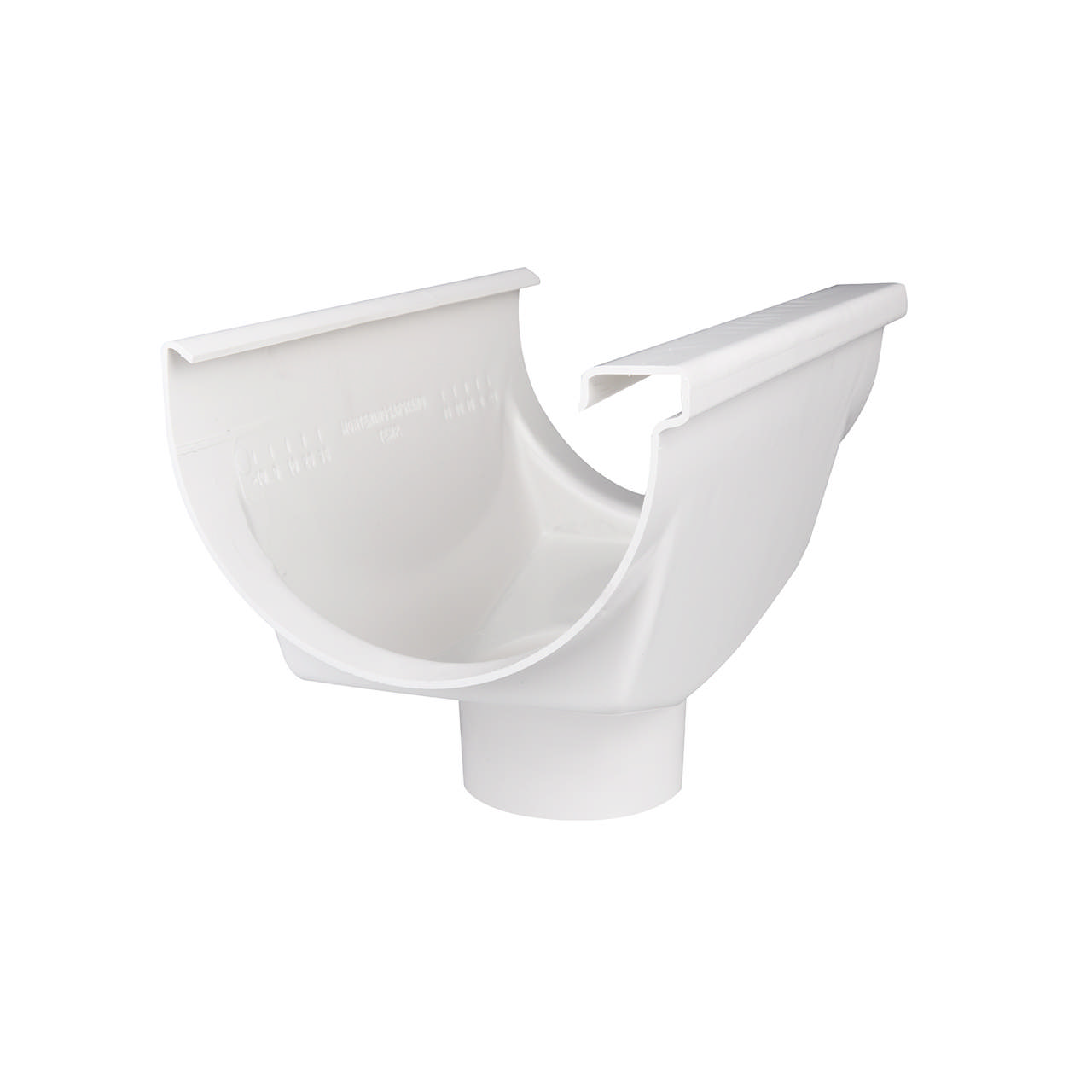 Expansionstudstk. PVC 11/90 hvid