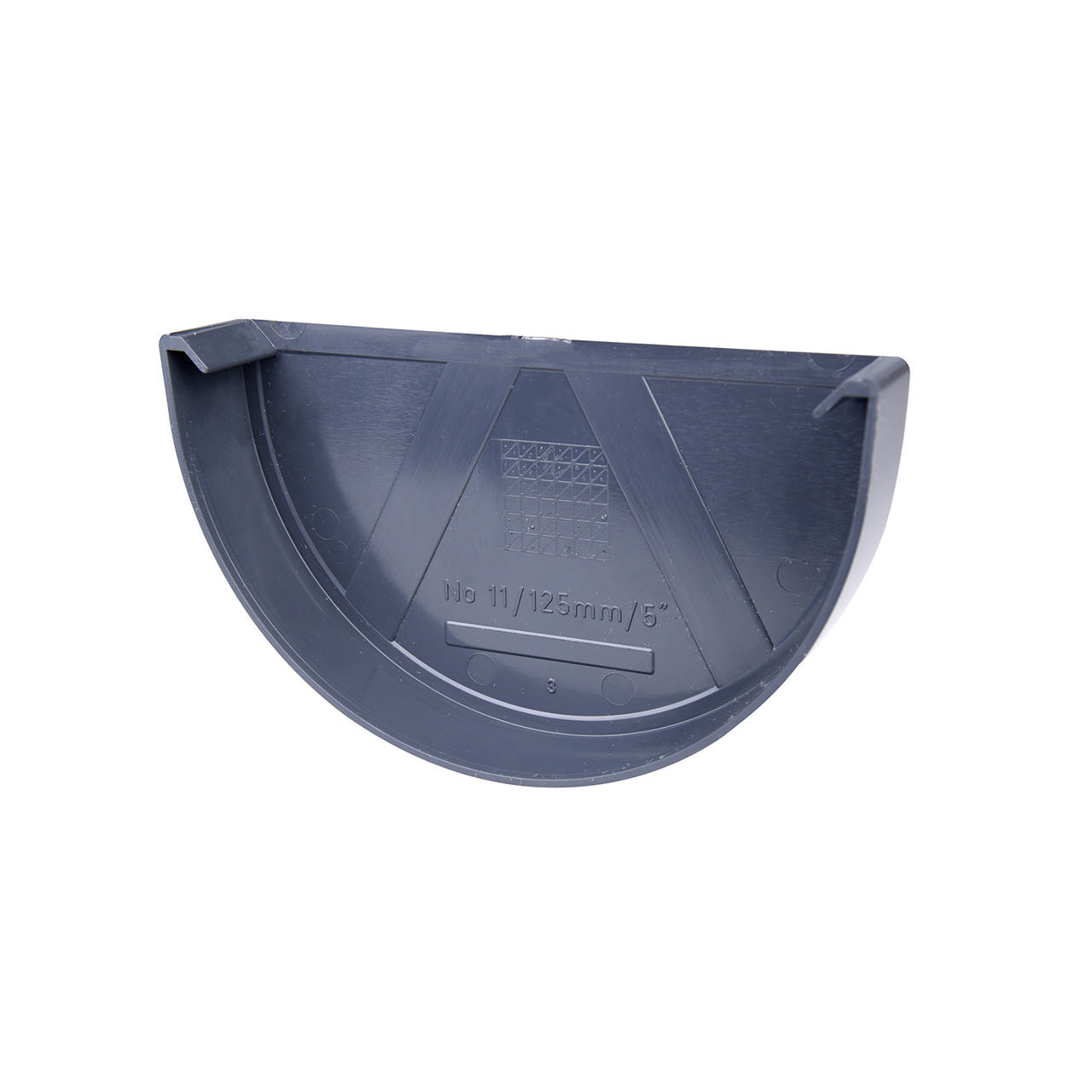 Endebund PVC nr. 12 grafit