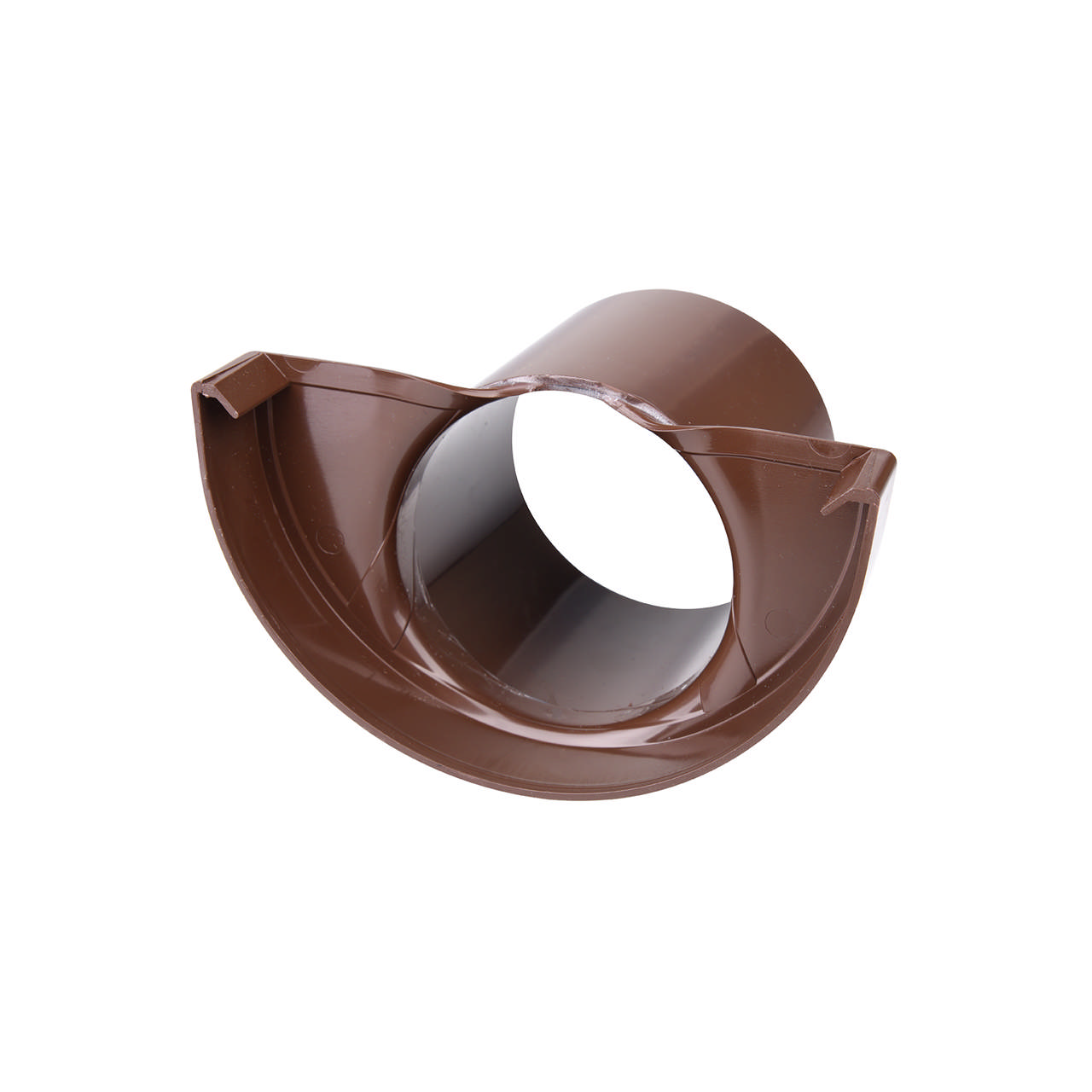 Endebund PVC med tud 11/75 brun