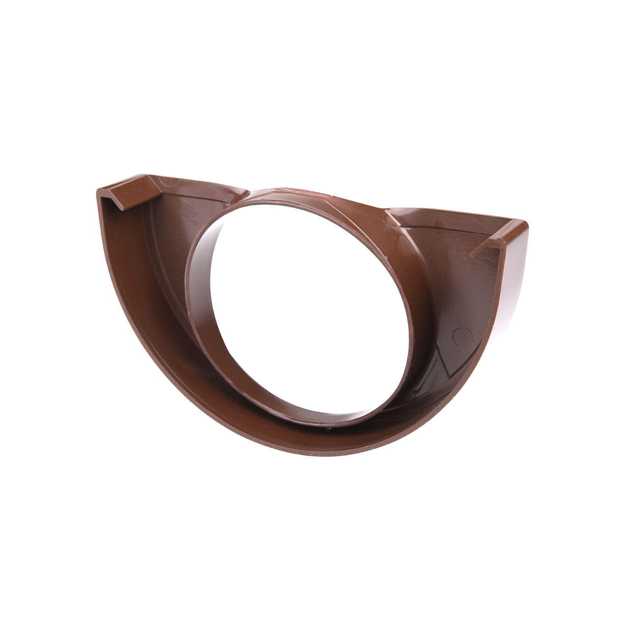 Endebund PVC med hul 12/90 brun