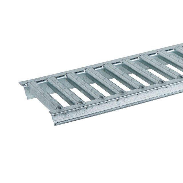 Euro- og HexaLine galv. Rist 0,5m.