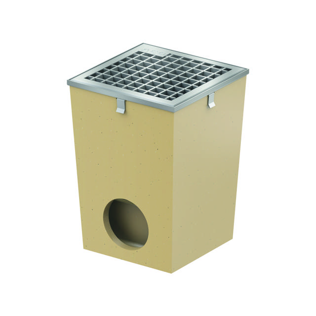 Vandhanebrønd m/galv.maskerist