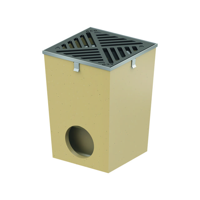 Vandhanebrønd m/støbejernsrist