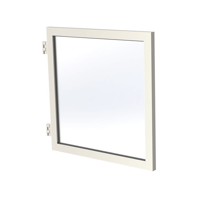 Port B878 x H905 lam.klar glas hvid