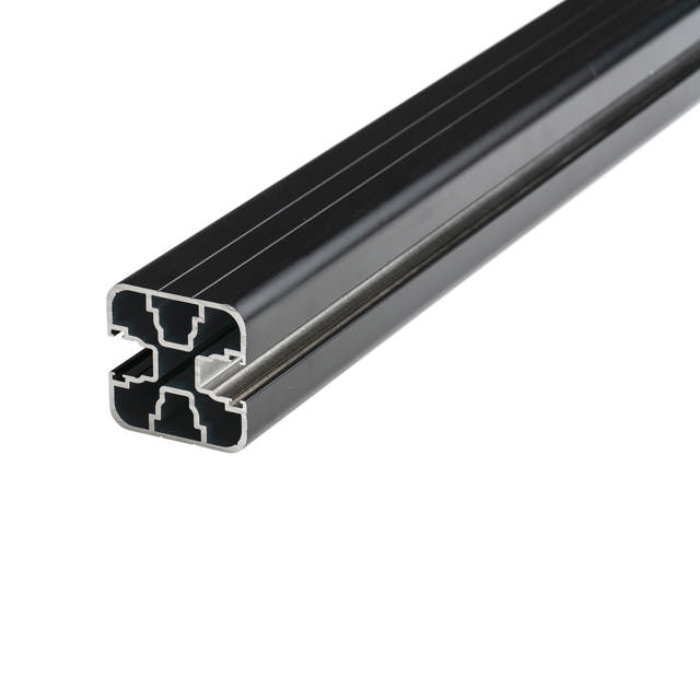 Midterstolpe, topmonteret, antracit 