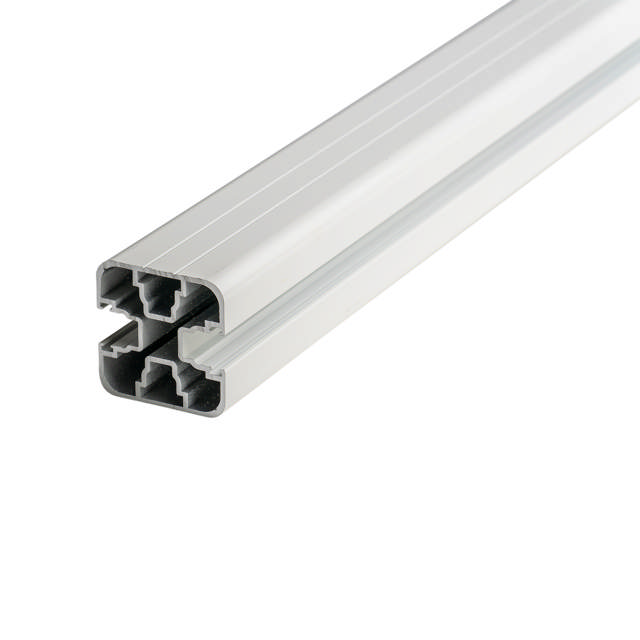 Glasrækv.topm. midterstolpe hvid