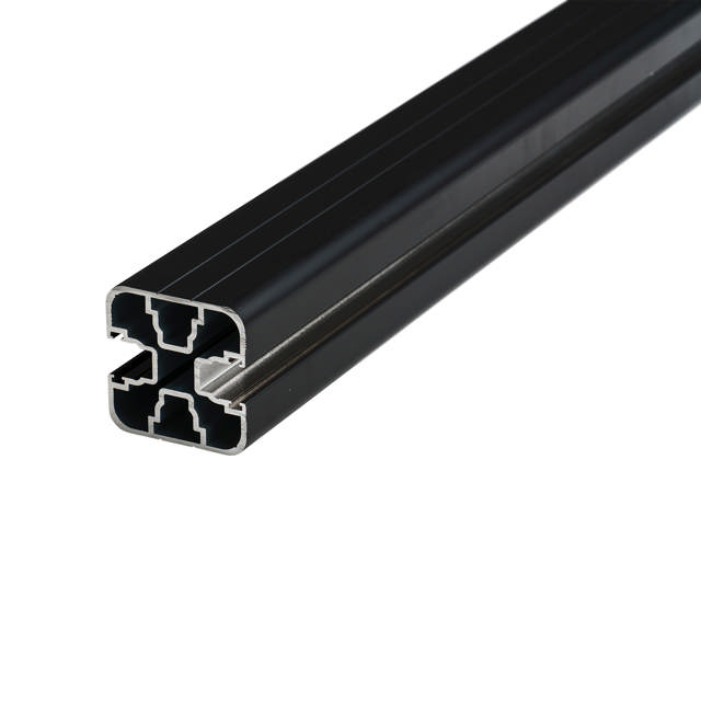 Midterstolpe topmonteret, sort