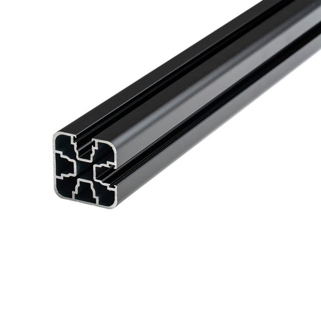 Glasrækv.topm. hjørnestolpe 90° antracit