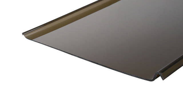 SunGlaze 4mm røg 3000x585mm