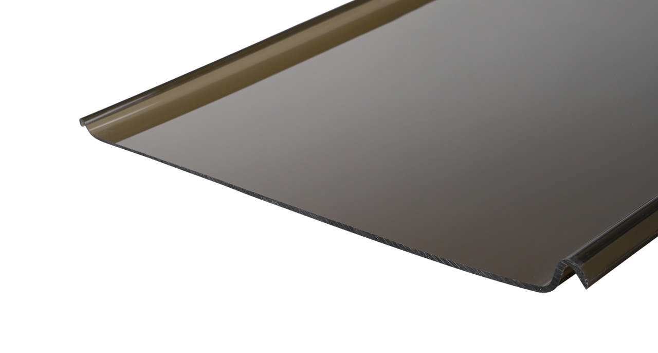SunGlaze 4mm røg 3600x585mm