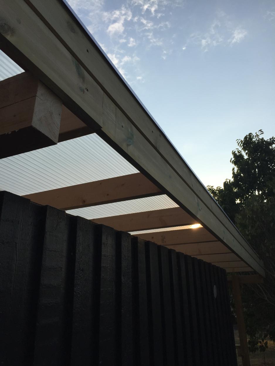 Carport med 10 mm TwinLite Termotag