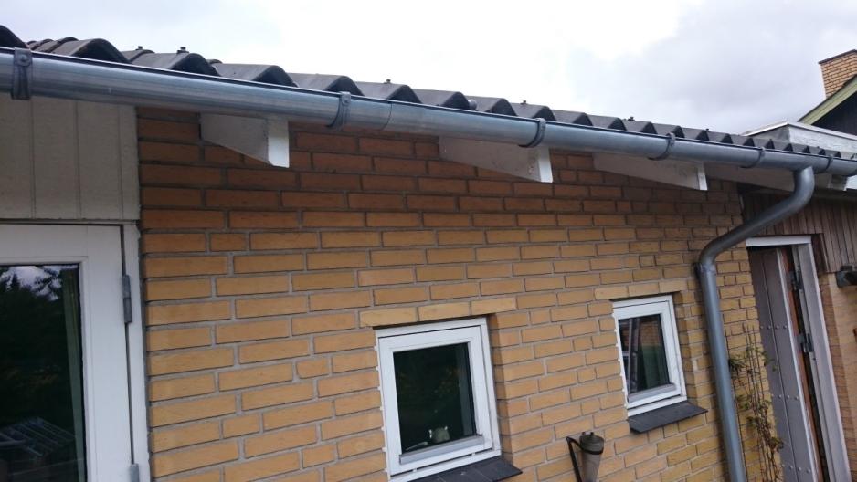Renovering med nye StålPlus Tagrender
