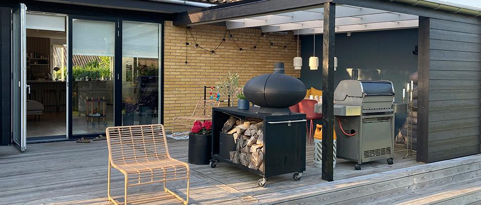 TwinLite Termotag sikrer tørvejr på terrassen